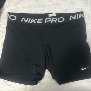 Nike Pro Black Athletic Pro Compression Shorts
